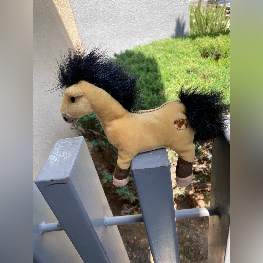 This is a 2002 Beverly Hills Teddy Bear Co. DreamWorks Spirit Stallion